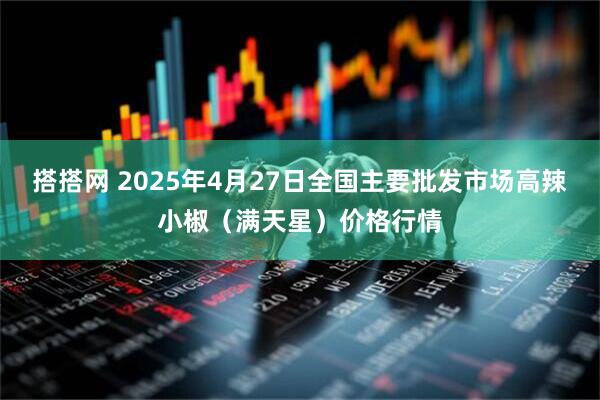 搭搭网 2025年4月27日全国主要批发市场高辣小椒（满天星）价格行情